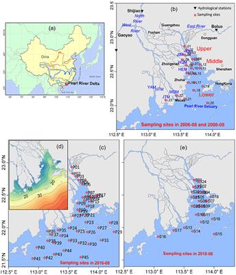 Nutrient Pollution and Its Dynamic Source-Sink Pattern in the Pearl River Estuary (South China)